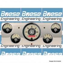 1940 Ford Deluxe 5 Gauge 3-3/8" Auto Meter Dash Insert