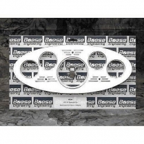 1933-34 Plymouth Car Classic 5 Gauge 3-3/8" Dash Insert