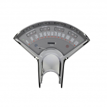 1955-56 Chevy Pass Gray BelEra III Gauge Kit