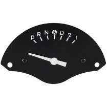BelEra III Black 2-1/8" Gear Selector Gauge with Overdrive