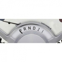 BelEra III White 2-1/8" Gear Selector Gauge w/o Overdrive