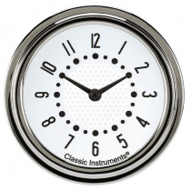 BelEra 3 White 2-5/8" Clock