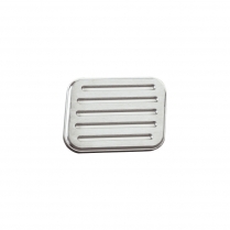 XL Brake Pedal Pad - Ball Milled Aluminum