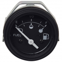 Tanks Black 2-1/16" Fuel Level Gauge for 240-33 OHMs Sender