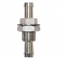 3/8" Hose Barb to 3/8" Hose Barb Bulkhead Fitting