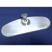 Top Mount 7" Smooth Contour Mirror - Satin