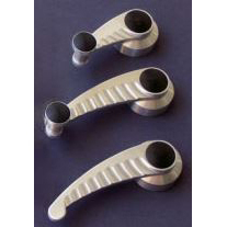 Royaluxe Door Handles without Inserts - Satin