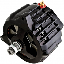 Alternator 140 Amp 1 Wire Billet - Black Anodized