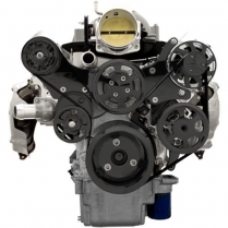 Tru Trac Serp System Alt & P/S LS7 Only - Black