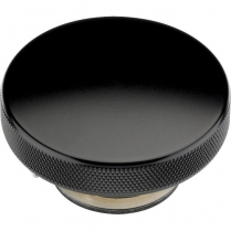 Smooth 16 lb Radiator Cap - Black