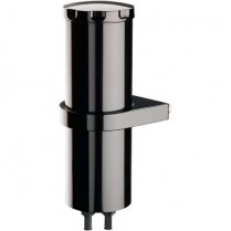 Billet Overflow Tank, 8-3/4" - Black