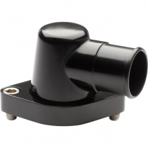 90 Degree Water Neck for SB & BB Chevy - Black