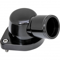15 Degree Swivel Thermostat Housing GM LS Engine - Black