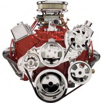Tru Trac Serp System Alt & PS Only SB Chevy - Polish