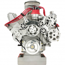 Tru Trac Serp System Ford FE Premium +1 Alt & PS - Polished