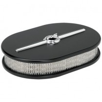 Small Streamline Air Cleaner - Black/Polished