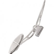 <N/A> Oval Street Rod Gas Pedal Assembly - Polished