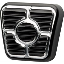 1958-64 Chevy Emergency Brake Pedal Pad - Black Anodized
