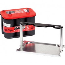 Optima 34/78 Battery Mount - Black / Clear Anodized