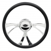 Steering Wheel, BLVD 04 Half Wrap, 15.5"