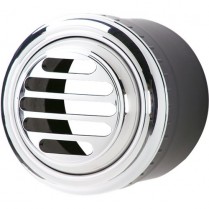 Slotted Aluminum A/C Vent - Polished