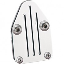 Fuel Pump Block Off for Small Block Chevy - Polished