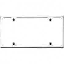 Slim Line License Plate Frame without - Polished