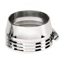 Hose End Cover for 1-3/4" Rubber Radiator Hose - Polished