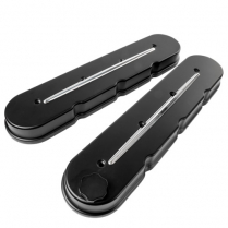 Streamline Valve Cover Chevy LS Engines - Black & Polished