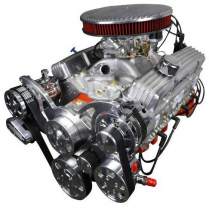 New BP 327 cid Vette Crate Engine with Pulley Kit Tack Drive