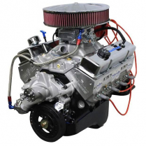 New BPE 350 cid 390 HP Dressed Crate Engine w/Alum Heads