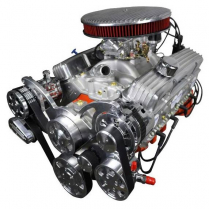 GM 383 cid 436 HP Dressed Crate Engine w/Polished Drive Kit