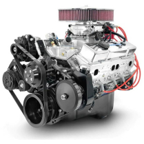 GM 383 cid 436 HP Dressed Crate Engine with Black Drive Kit