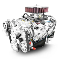 SB Chevy 383 cid 436 HP Polish Del Dressed Multiport FI  Eng