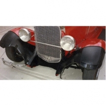 1930-31 Ford Passenger Car Black Fender Bra
