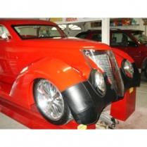 1937 Ford Minotti Fiberglass Body Fender Bra