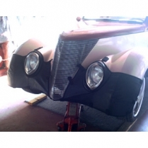 1937 Ford OZE Fiberglass Body Fender Bra