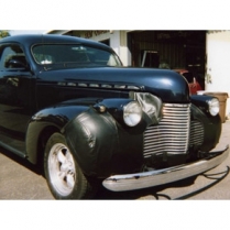 1940 Chevy Passenger Car Fender Bra