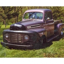 1951-52 Ford Pickup Truck  Fender Bra