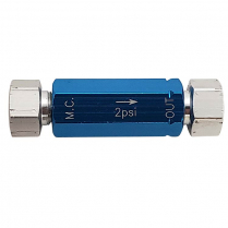 Residual Pressure Valve - Blue 2 PSI