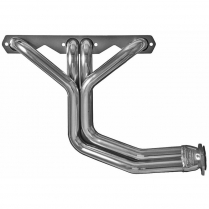 Street Rod SBC 1-5/8" D-Port Full Length Headers - Silver