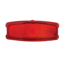 1941-48 Chevy Car Red Tail Light Lens