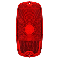 1960-66 Chevy Fleetside Pickup Red Plastic Tail Light Lens