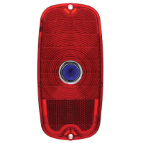 1960-66 Chevy/GMC P/U Fleetside Tail Light Lens w/Blue Dot