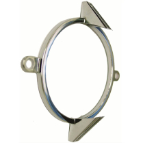 1962 Chevy Passenger Car Chrome Tail Light Lens Trim