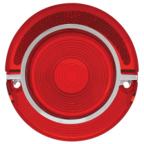 1964 Impala Tail Light Lens with Chrome Rim