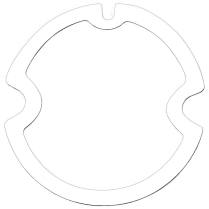 1964 Chevy Tail Light Lens Gasket White Foam Material
