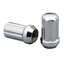 1/2-1/8" 6 Spline Drive Lug Nut - Chrome