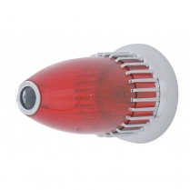 1959 Cadillac Tail Light Assembly w/Chrome Ring & Blue Dot