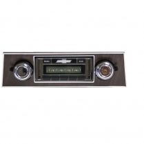 1967-68 Camaro USA-230 Radio with Black Bezel